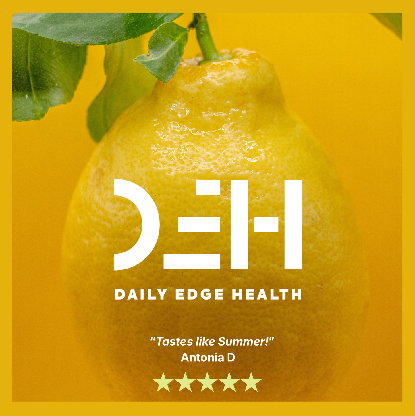 Customer Feedback - tastes like summer